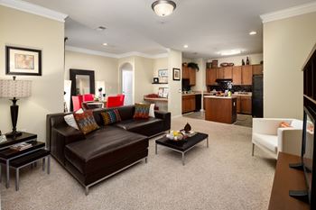 One, two and three bedroom apartments